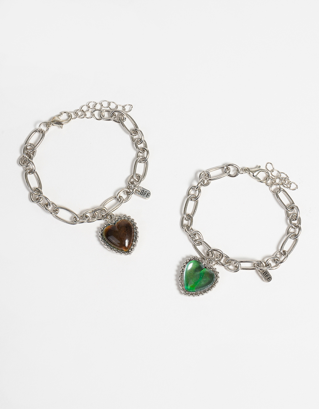 Set de pulseras con piedra mood